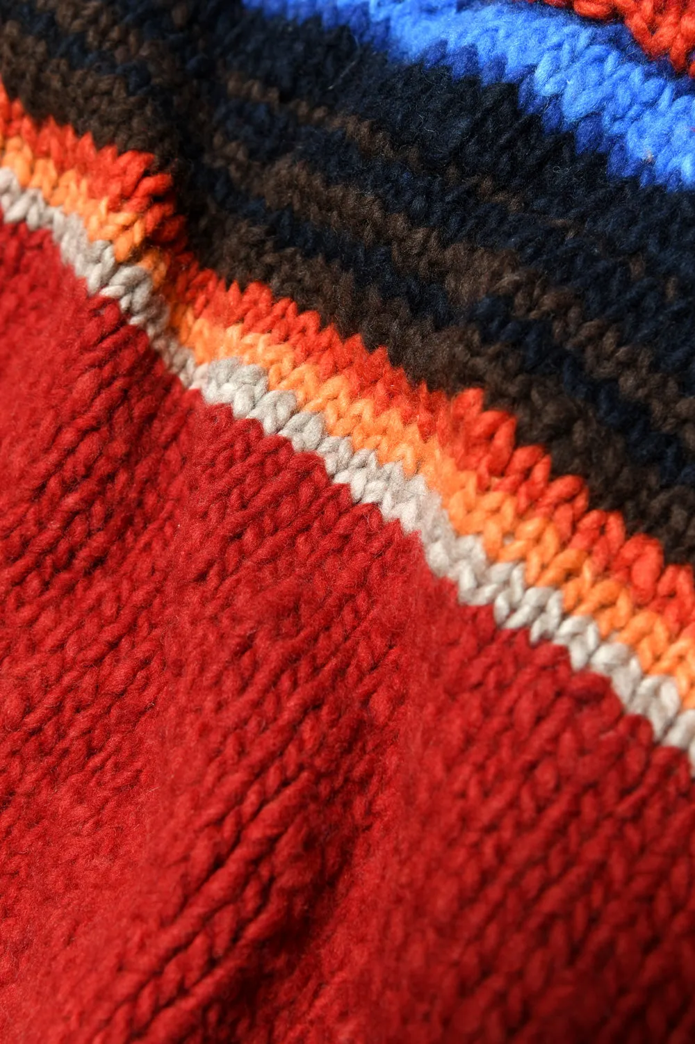 Serape Pullover - Red sold by Chamula product image thumbnail 4