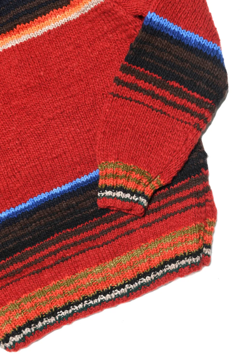 Serape Pullover - Red sold by Chamula product image thumbnail 3