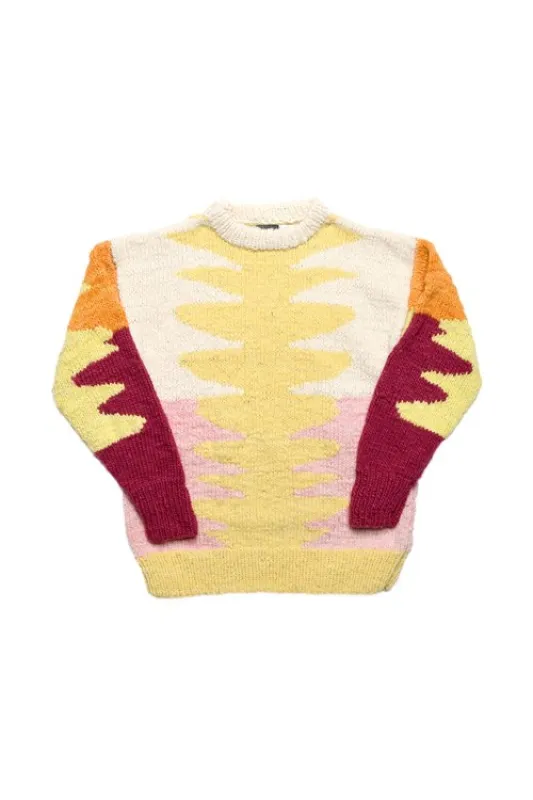 Wiggly Pullover - Marigold sold by Chamula