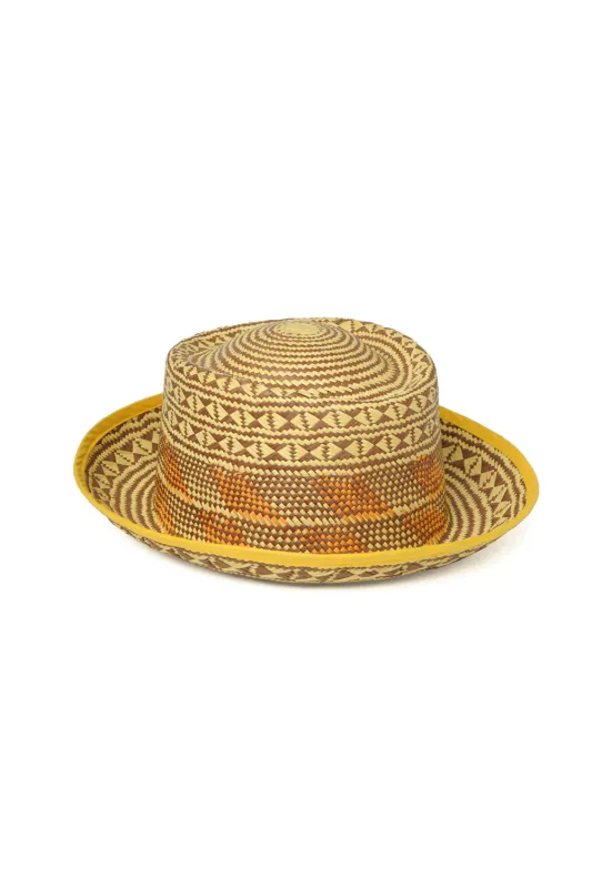 Sombrero Multi - Yellow Multi made by Chamula