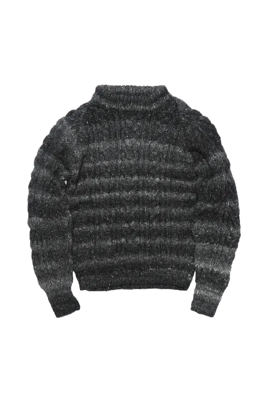 Fisherman Pullover - Grey Heather sold by Chamula