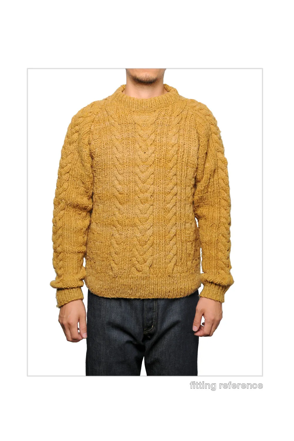 Fisherman Pullover - Grey Heather sold by Chamula product image thumbnail 4