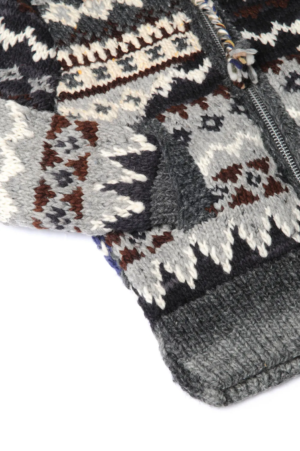 Crazy Zipper Cardigan - Black sold by Chamula product image thumbnail 4