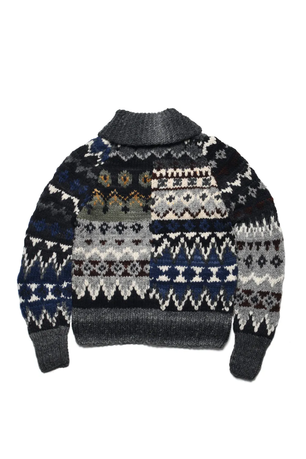 Crazy Zipper Cardigan - Black sold by Chamula product image thumbnail 2