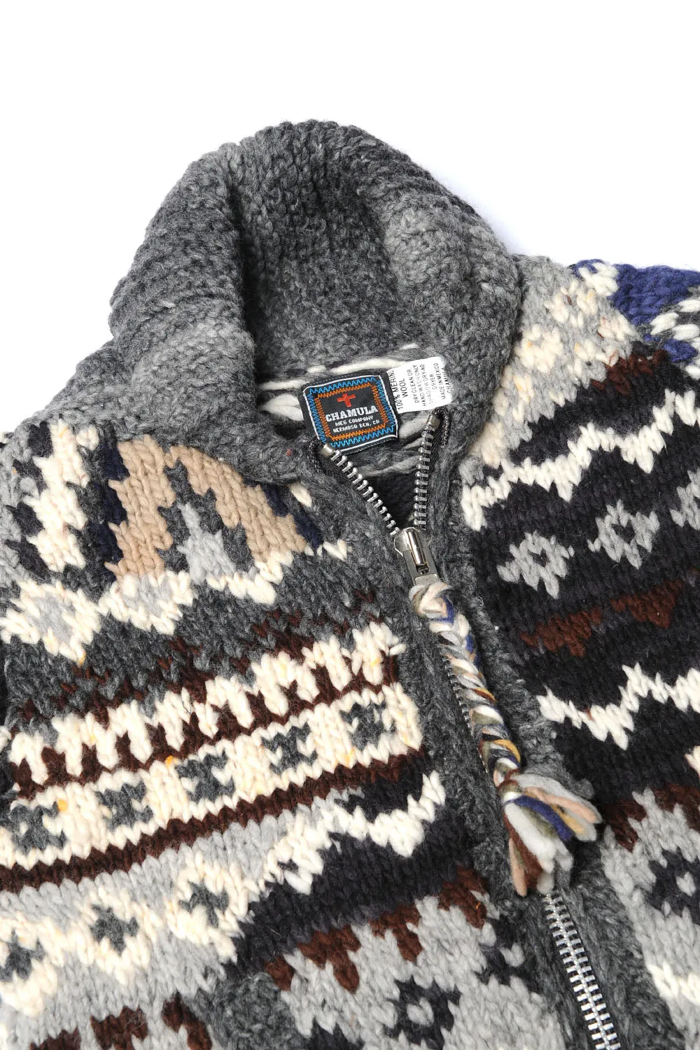 Crazy Zipper Cardigan - Black sold by Chamula product image thumbnail 3