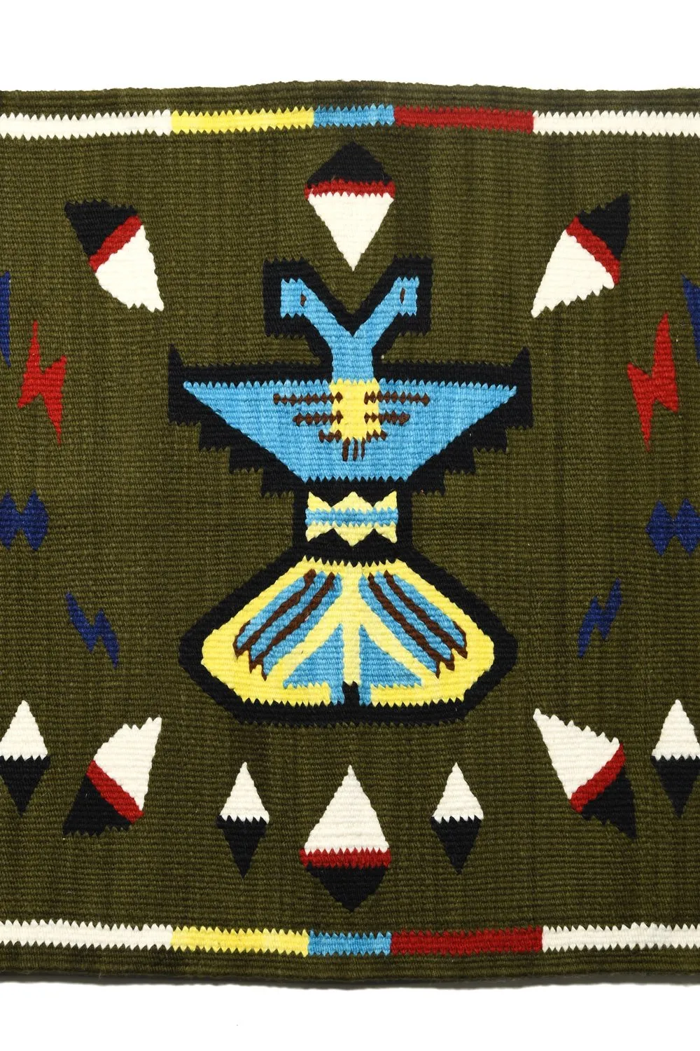 Merino Wool Blanket Poncho - Thunderbird sold by Chamula product image thumbnail 4