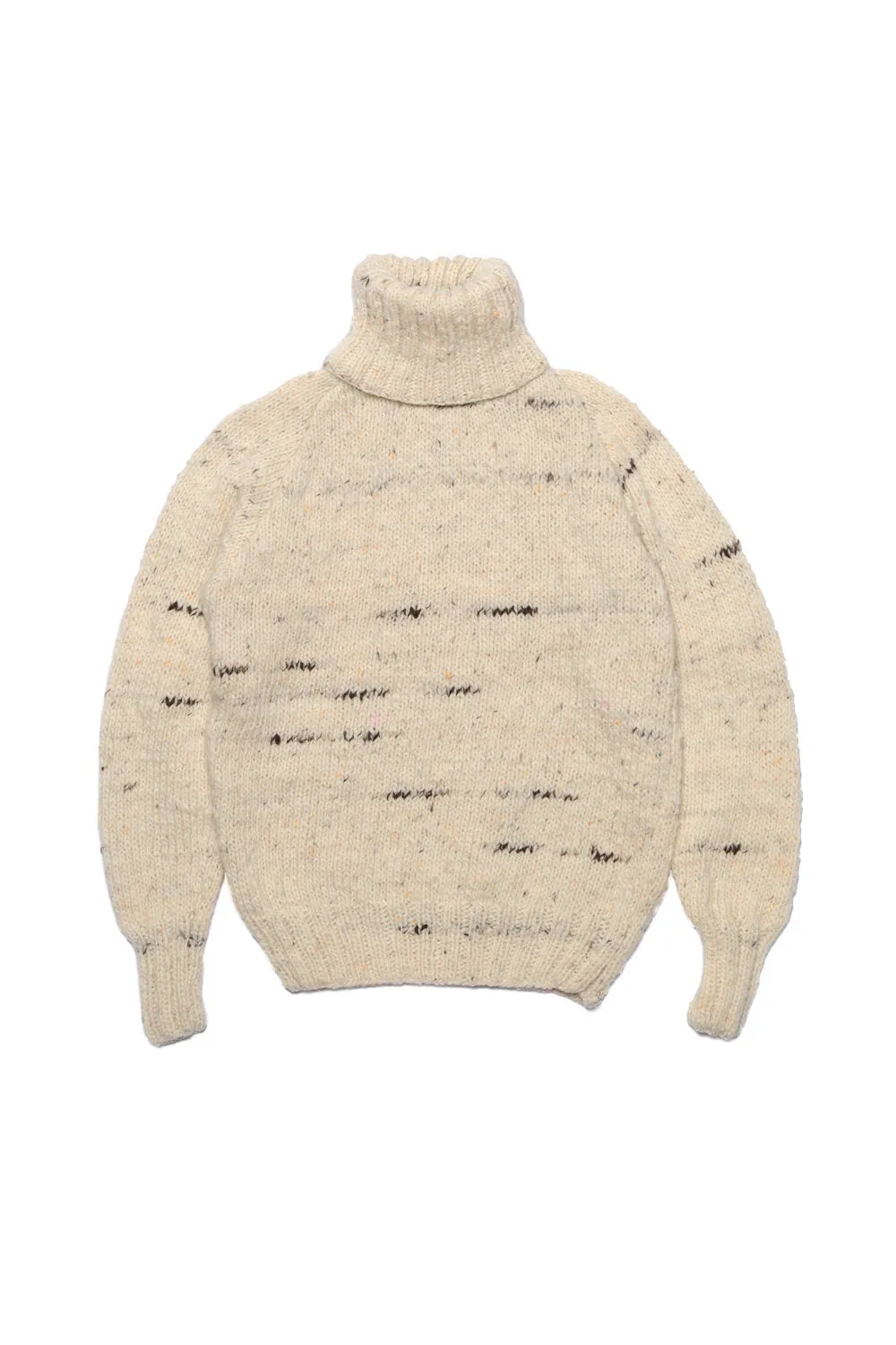Turtleneck Pullover - Natural Heather sold by Chamula
