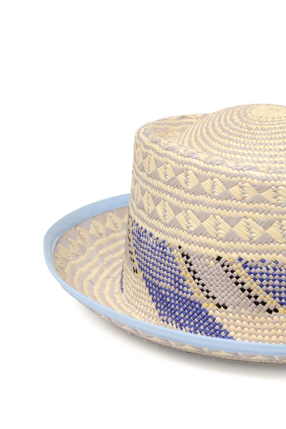 Sombrero Multi - Lt. Blue Multi sold by Chamula product image thumbnail 5