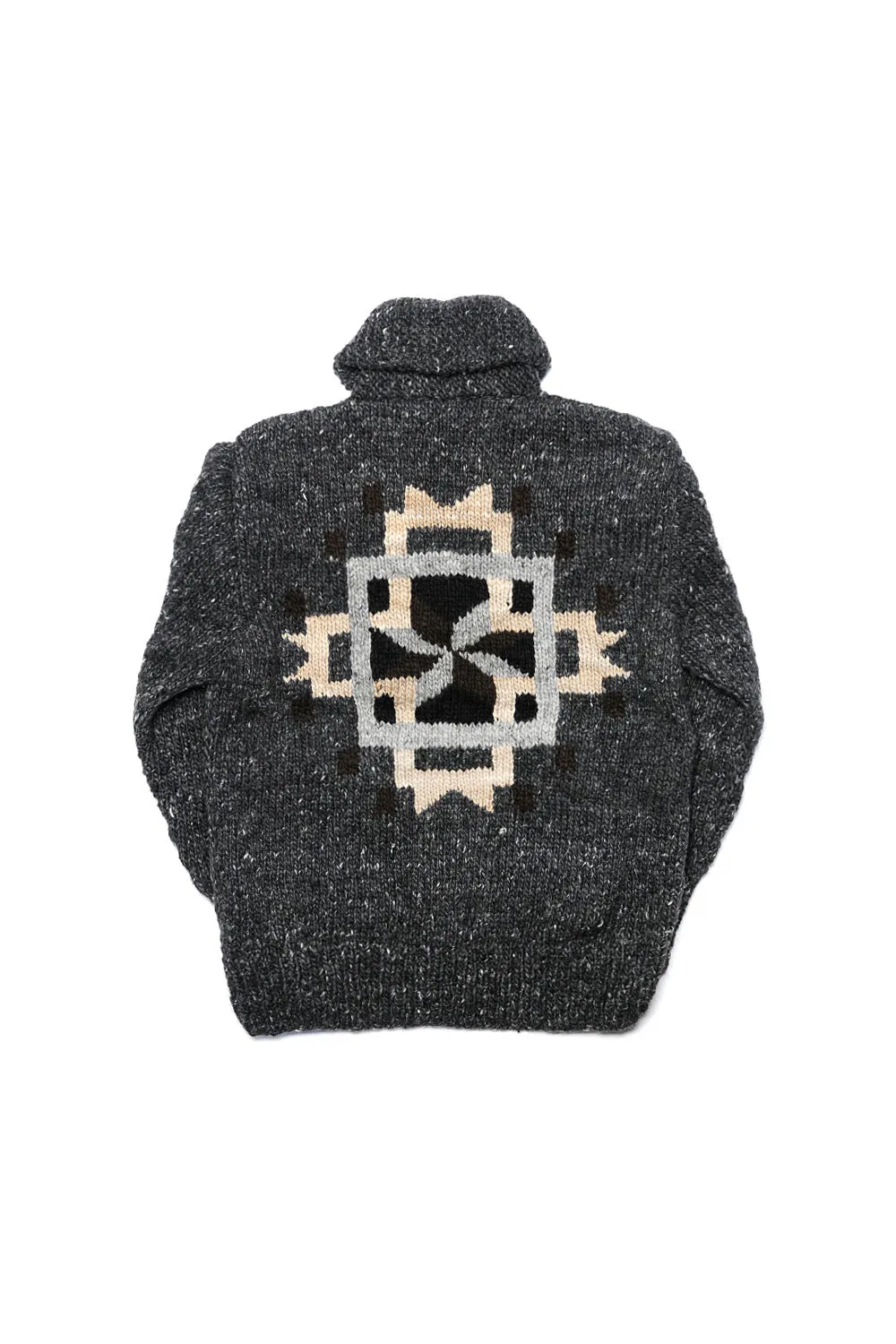 Chimayo Set-in Zipper Cardigan - Ox Grey sold by Chamula product image thumbnail 2