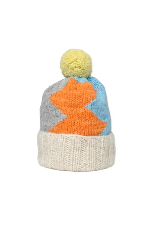 Double Cuff Cap Lightning - Ivory sold by Chamula