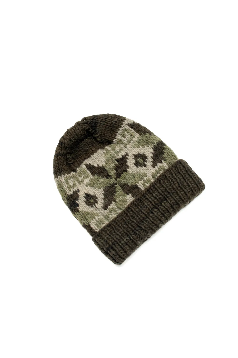 Double Cuff Cap Windmill - Dk. Olive sold by Chamula product image thumbnail 2