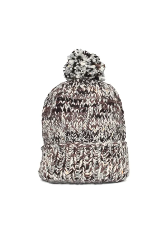 Double Cuff Cap Mix Heather - Grey Mix made by Chamula