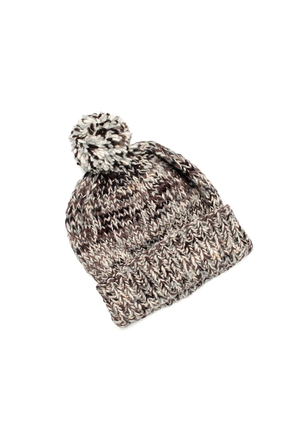 Double Cuff Cap Mix Heather - Grey Mix sold by Chamula product image thumbnail 2