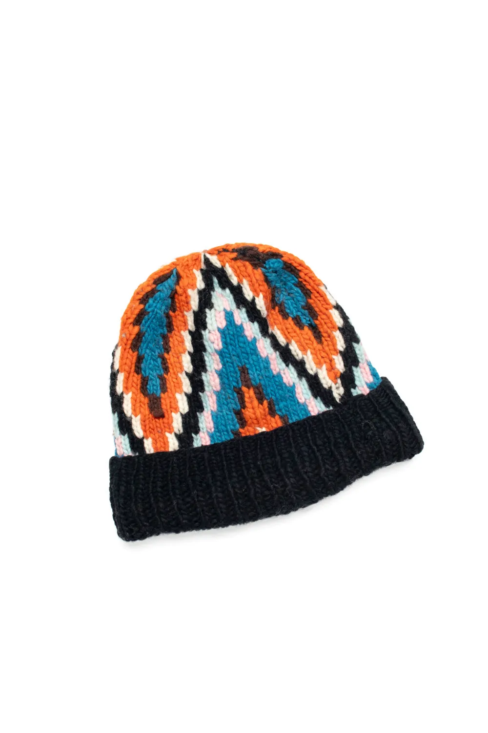 Double Cuff Cap Design C - Black sold by Chamula product image thumbnail 2