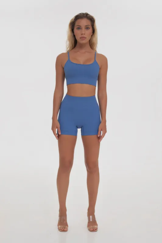 Navy top sold by Foxy Activewear