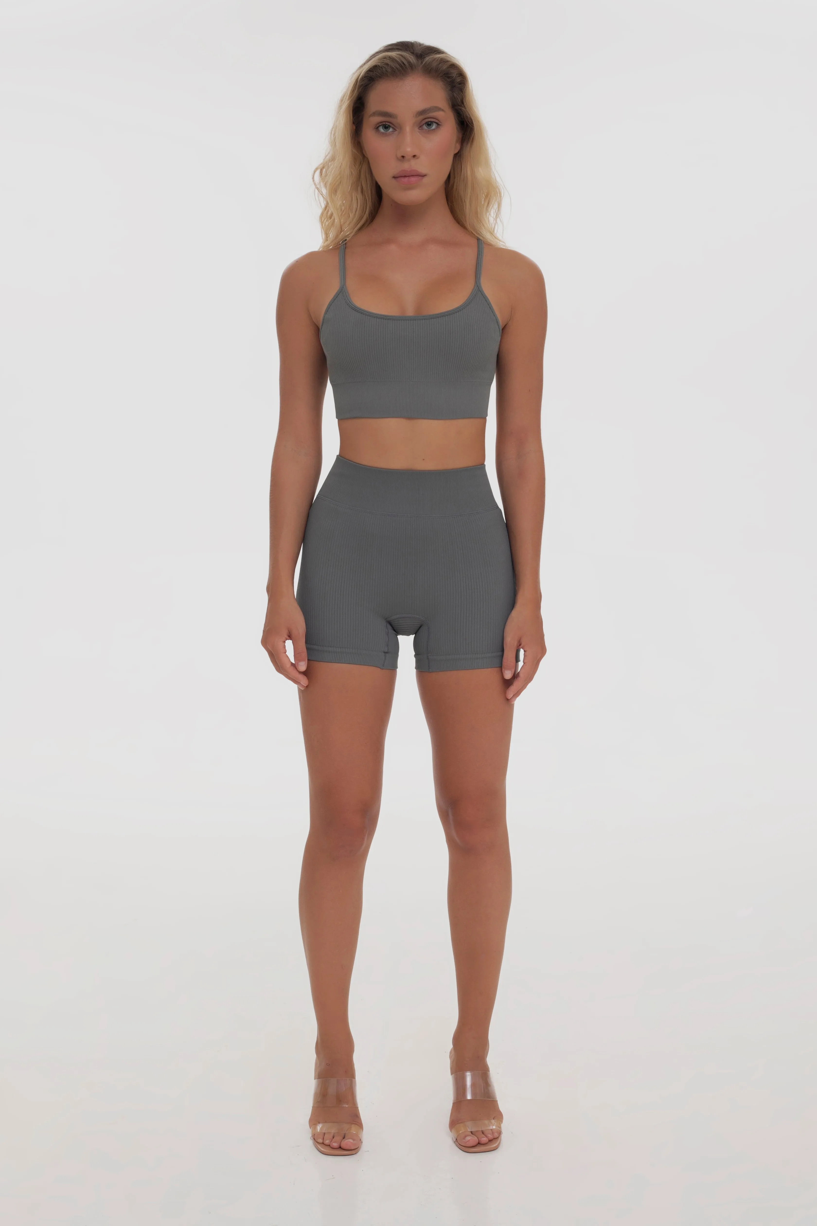 Steel top sold by Foxy Activewear