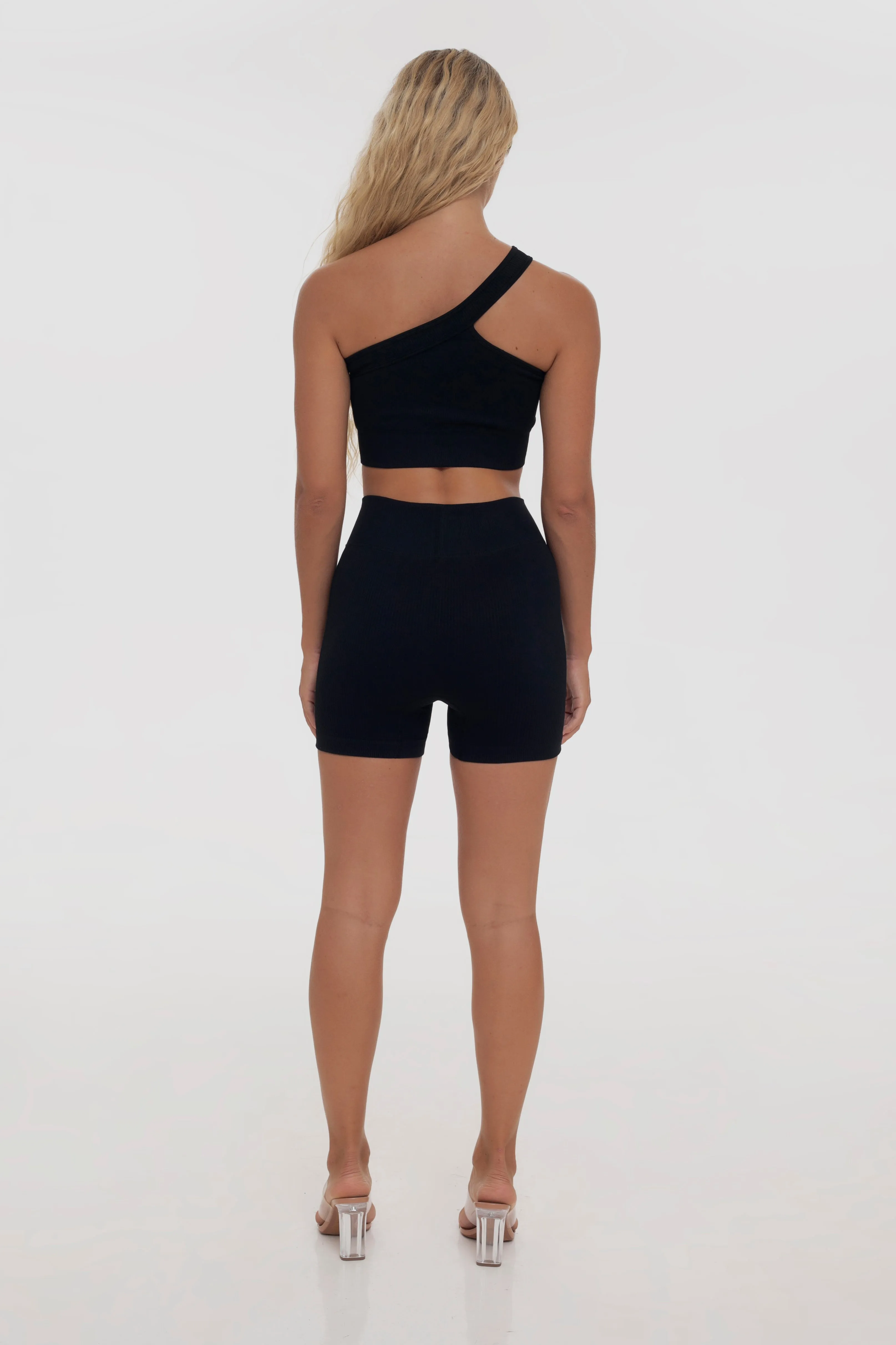 Raven One-shoulder top sold by Foxy Activewear product image thumbnail 3