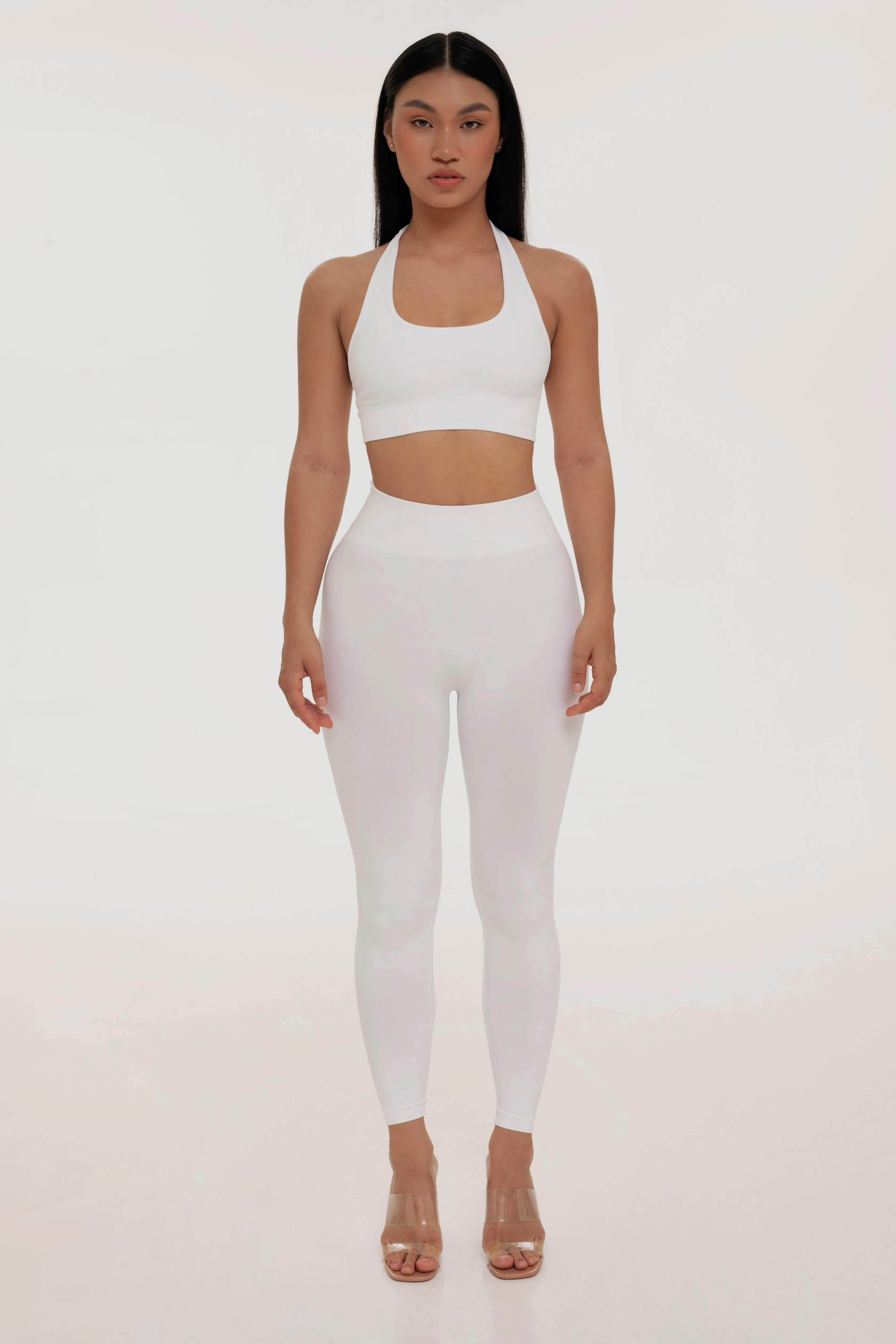 Snow halter neck top sold by Foxy Activewear product image thumbnail 3