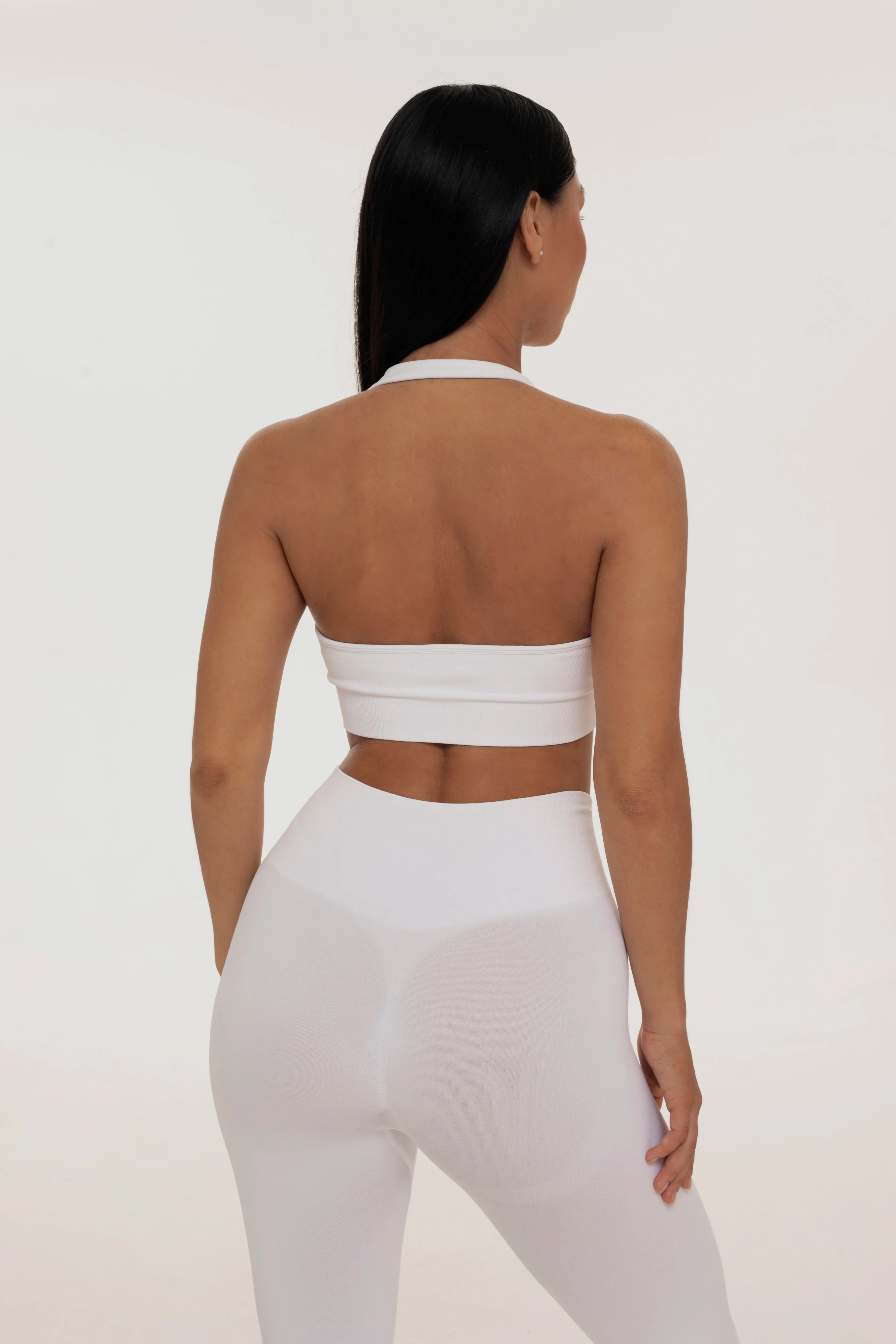 Snow halter neck top sold by Foxy Activewear product image thumbnail 2