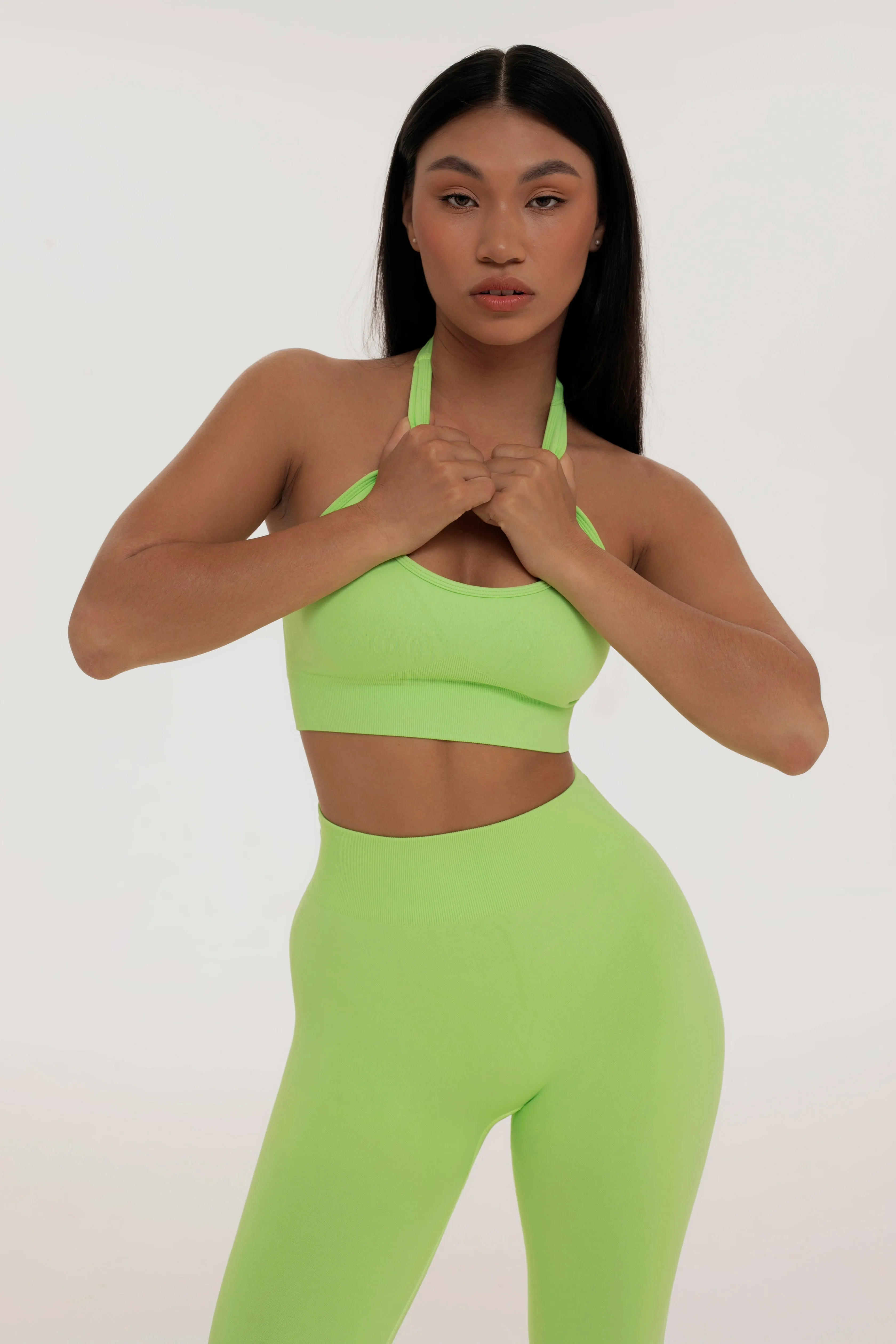 Apple halter neck top sold by Foxy Activewear
