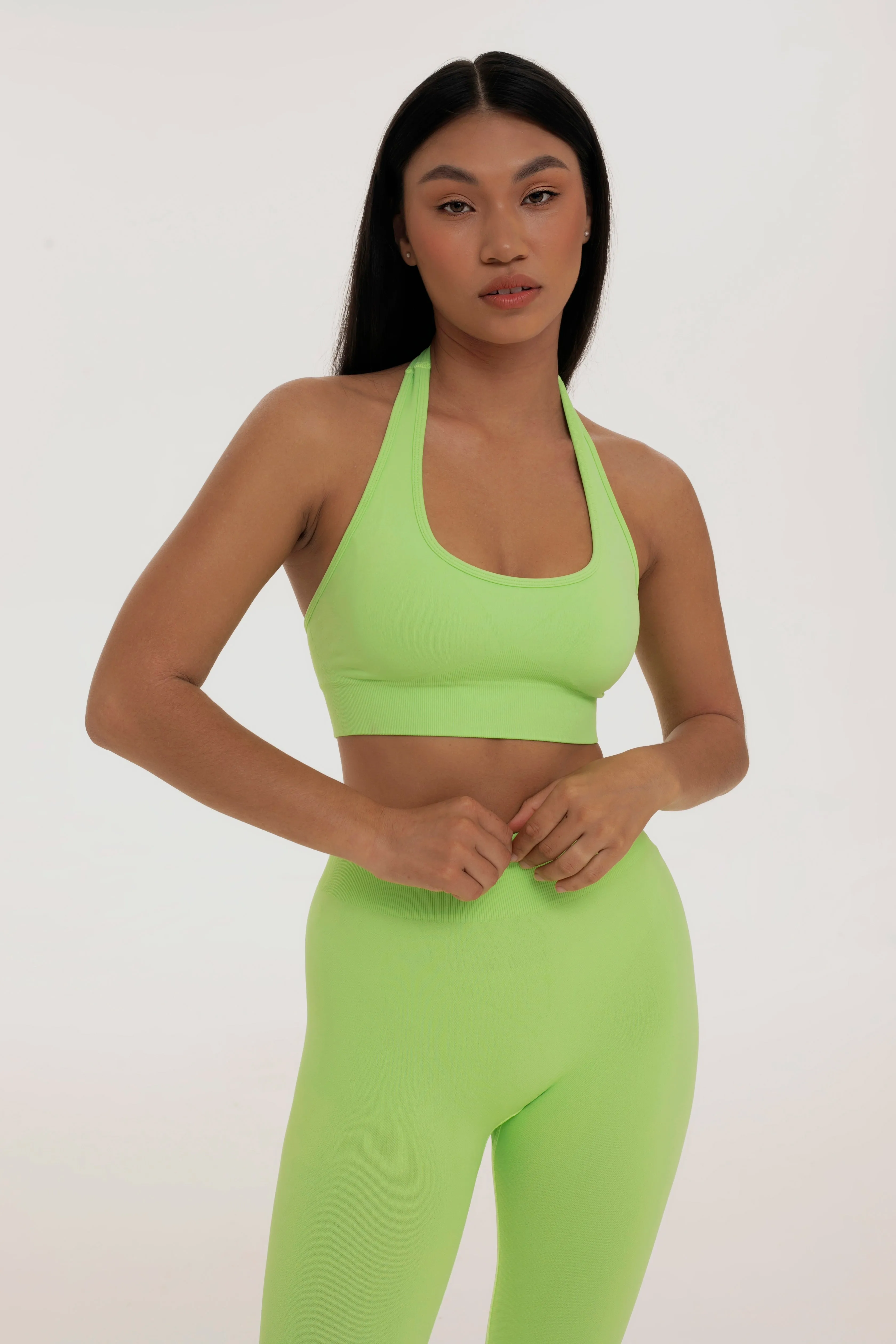 Apple halter neck top sold by Foxy Activewear product image thumbnail 3