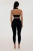 Coal halter neck top sold by Foxy Activewear