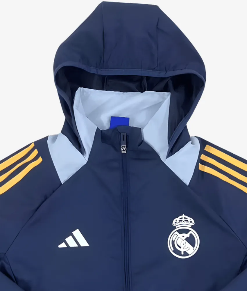 REAL MADRID 2025/26 HOODED WINDBREAKER sold by False9Fits product image thumbnail 3