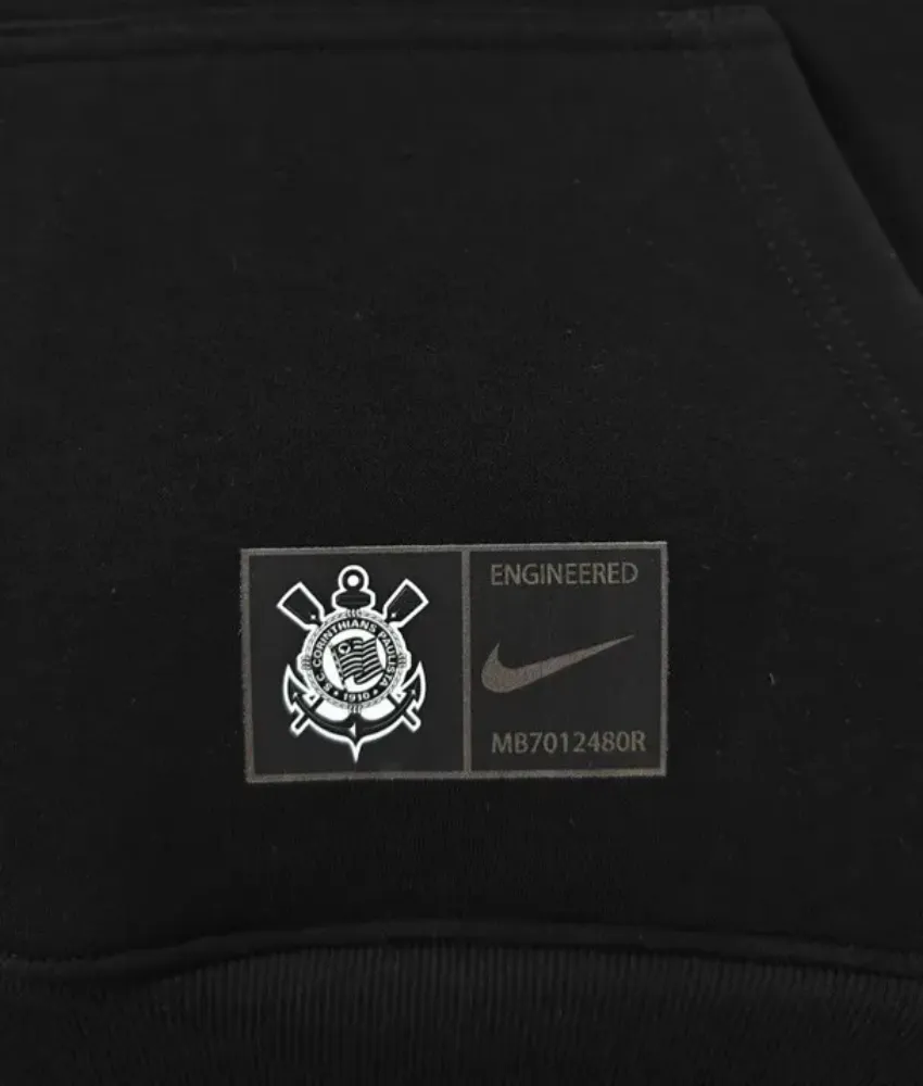CORINTHIANS 2025/26 BLACK HOODIE sold by False9Fits product image thumbnail 5