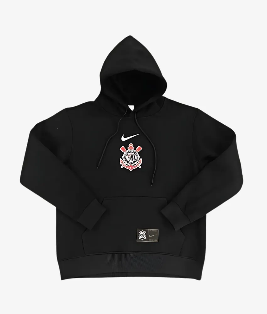 CORINTHIANS 2025/26 BLACK HOODIE sold by False9Fits