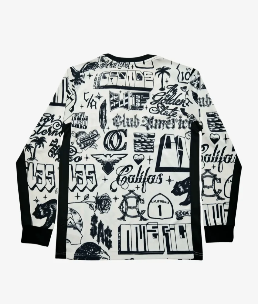 CLUB AMERICA 2024/25 TRAINING LONG SLEEVE SHIRT sold by False9Fits product image thumbnail 4