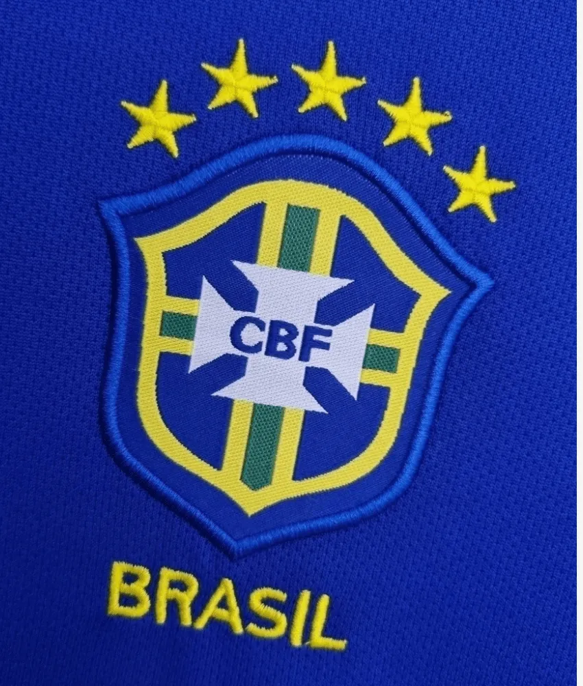 BRAZIL 2004 RETRO AWAY SHIRT sold by False9Fits product image thumbnail 4