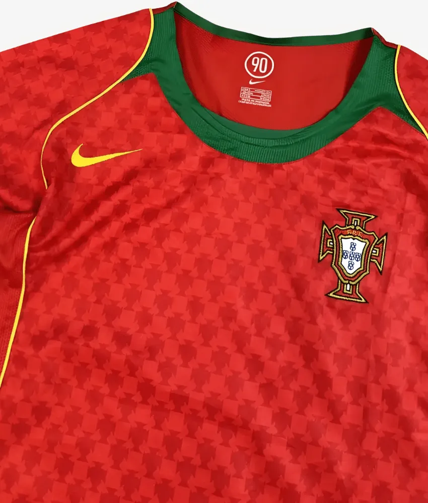 PORTUGAL 2004 RETRO HOME SHIRT sold by False9Fits product image thumbnail 2