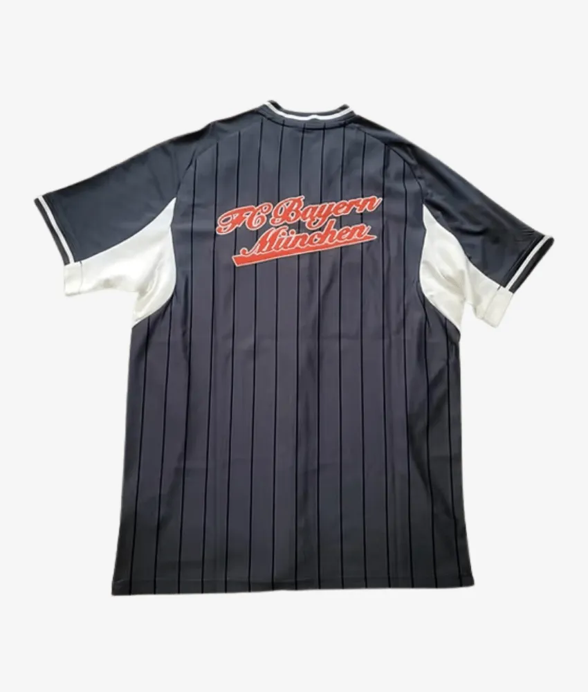 BAYERN MUNICH 2025/26 RETRO BASEBALL SHIRT sold by False9Fits product image thumbnail 5
