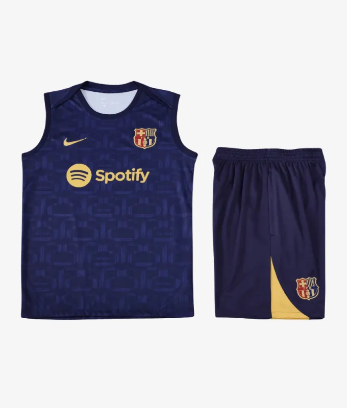 BARCELONA 2025/26 NAVY VEST SET sold by False9Fits