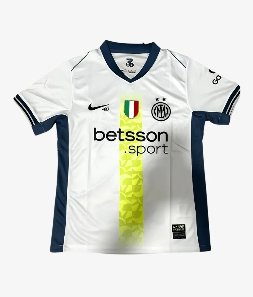 INTER MILAN X VALENTINO ROSSI 2024/25 SPECIAL EDITION SHIRT sold by False9Fits