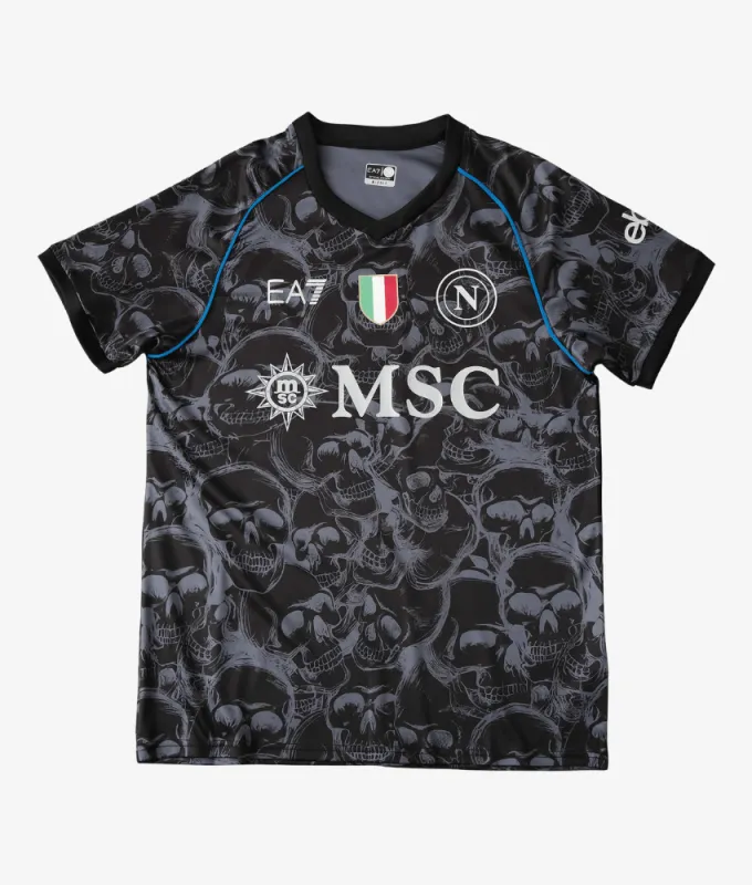 NAPOLI 2023/24 SKULLS EDITION SHIRT sold by False9Fits