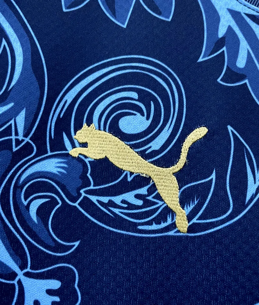 ITALY X VERSACE 2022 CONCEPT (BLUE) HOME SHIRT sold by False9Fits product image thumbnail 4