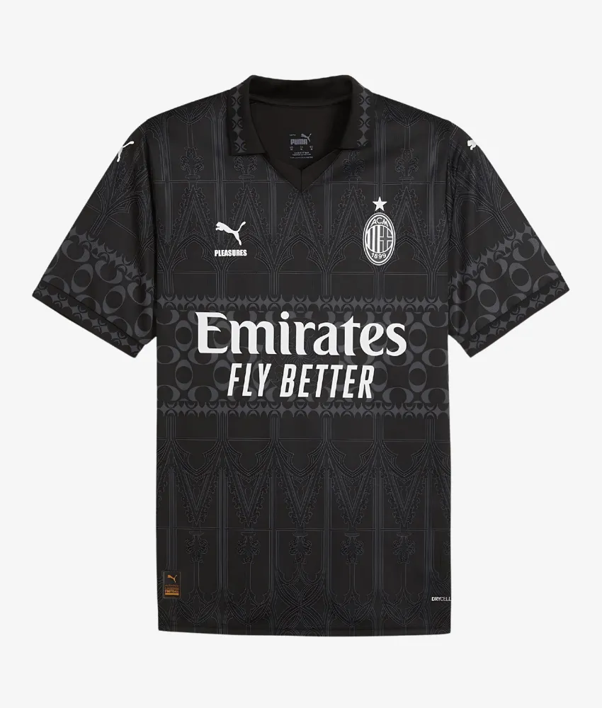 AC MILAN X PUMA X PLEASURES 2023/24 REPLICA SHIRT sold by False9Fits