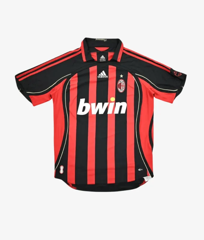AC MILAN 2006/07 HOME RETRO SHIRT sold by False9Fits