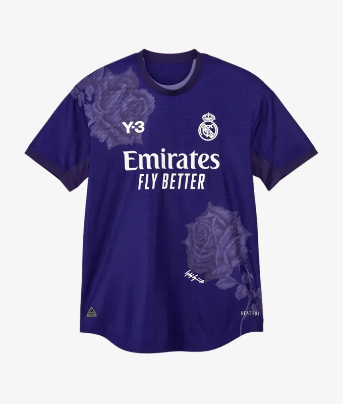 REAL MADRID X Y-3 2023/24 COLLAB (PURPLE) SHIRT made by False9Fits