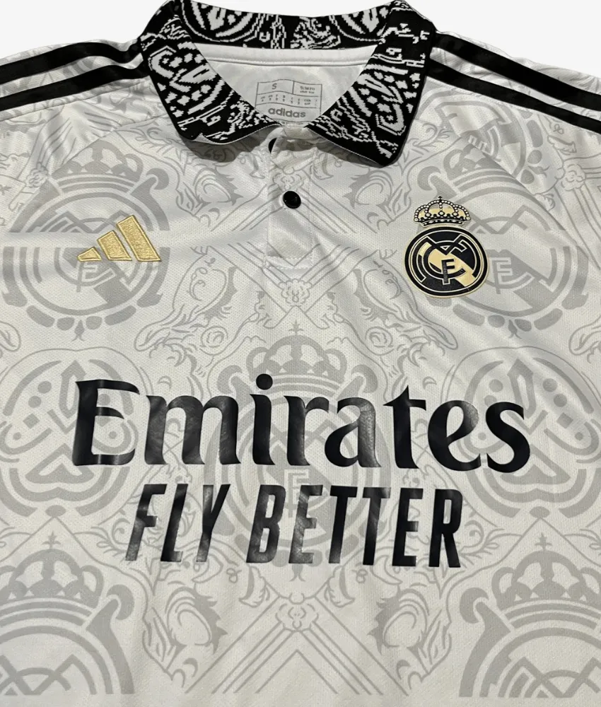 REAL MADRID 23/24 SPECIAL EDITION (WHITE) HOME SHIRT - CLEAR OUT sold by False9Fits product image thumbnail 2