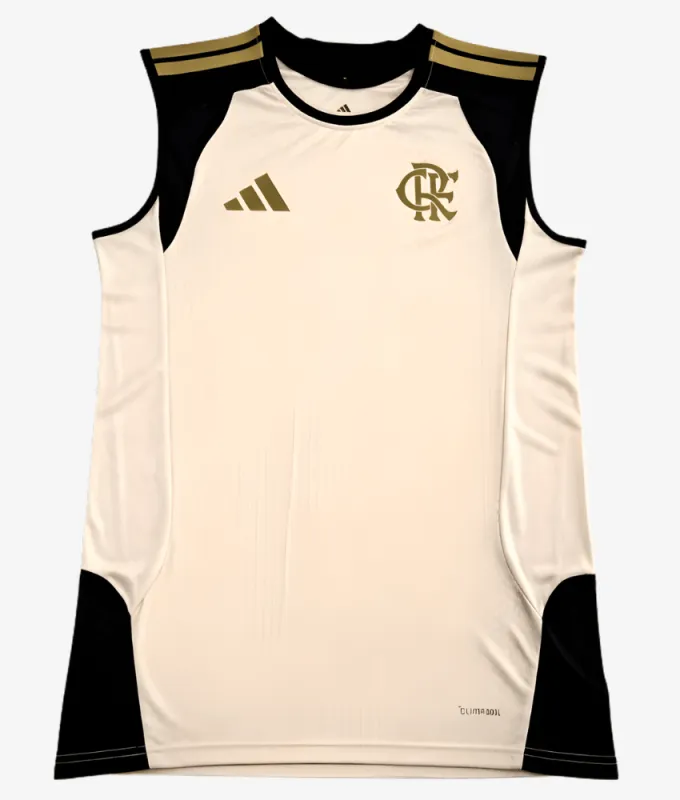 FLAMENGO 2025/26 CREAM VEST made by False9Fits