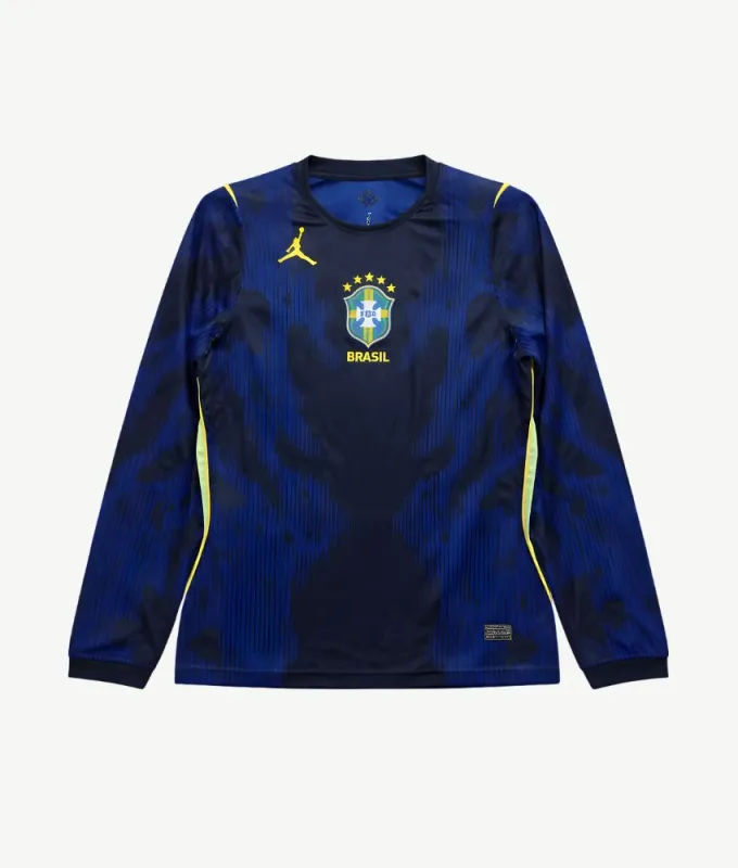 BRAZIL 2026 LONG SLEEVE WORLD CUP AWAY SHIRT made by False9Fits