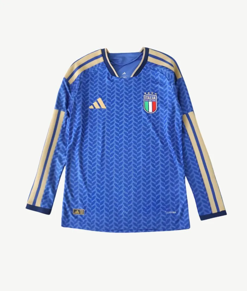 ITALY 2026 LONG SLEEVE WORLD CUP HOME SHIRT sold by False9Fits