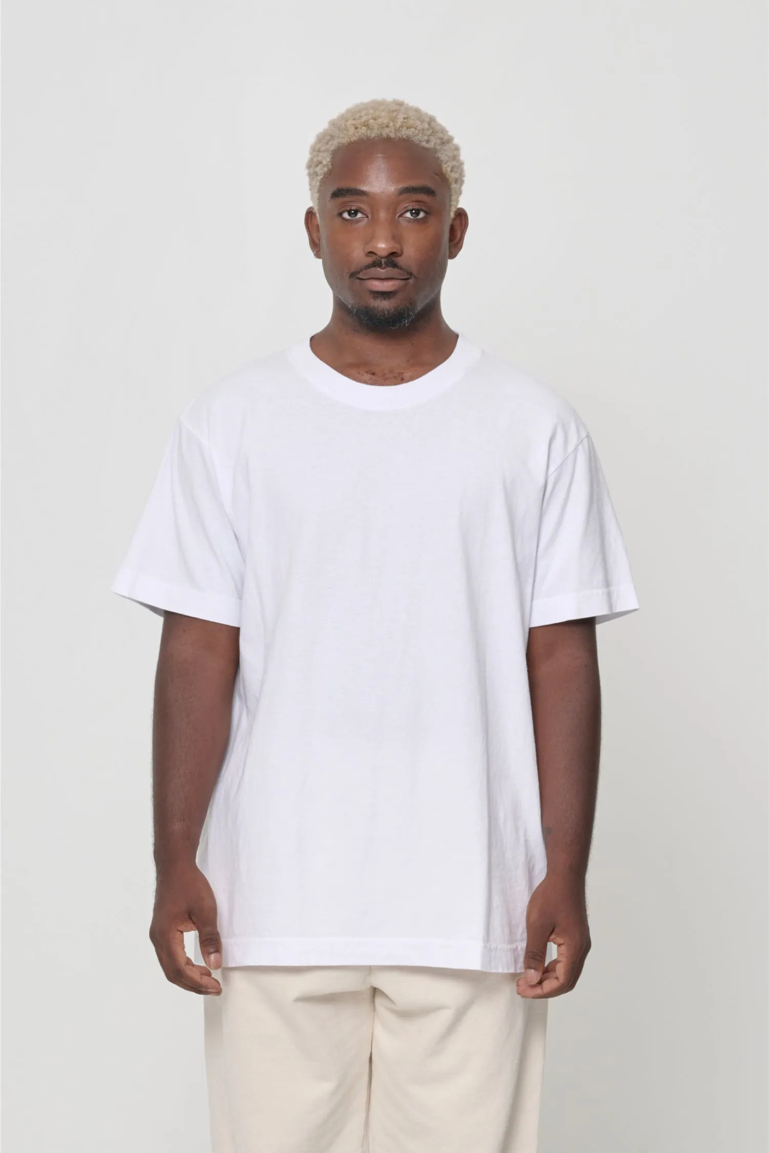 White Short Sleeve Trash Tee sold by Everybody.World
