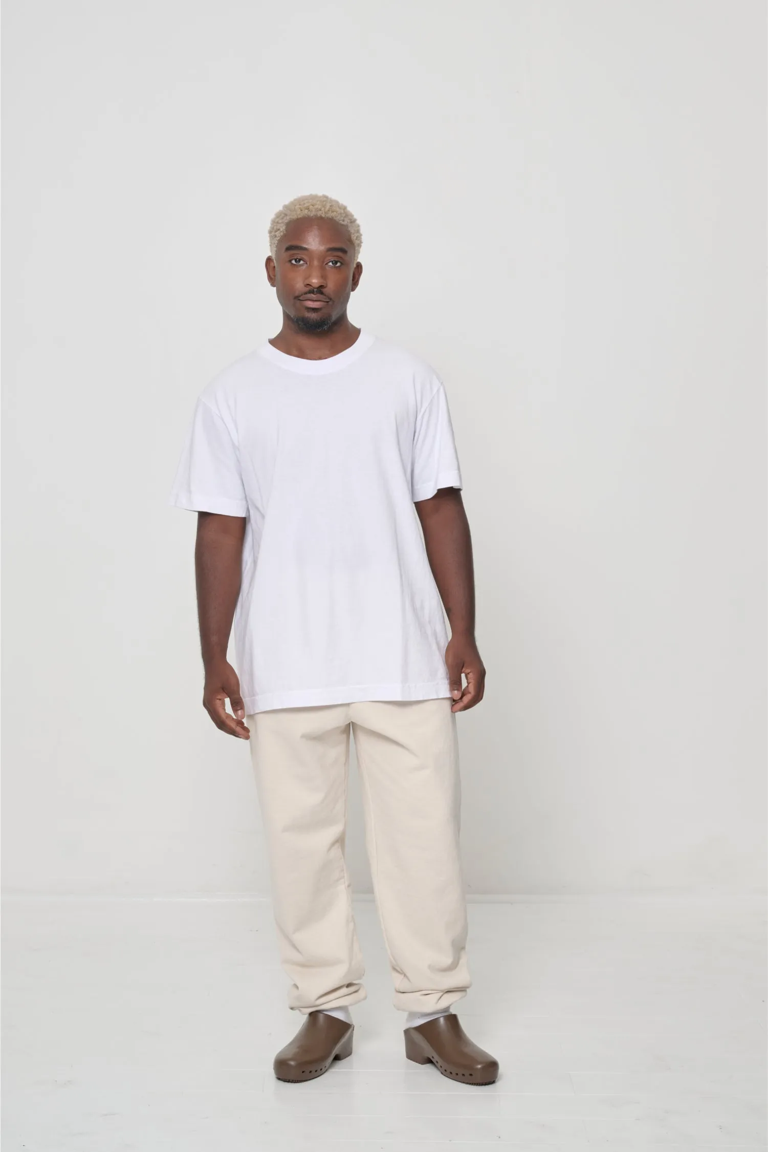 White Short Sleeve Trash Tee sold by Everybody.World product image thumbnail 2