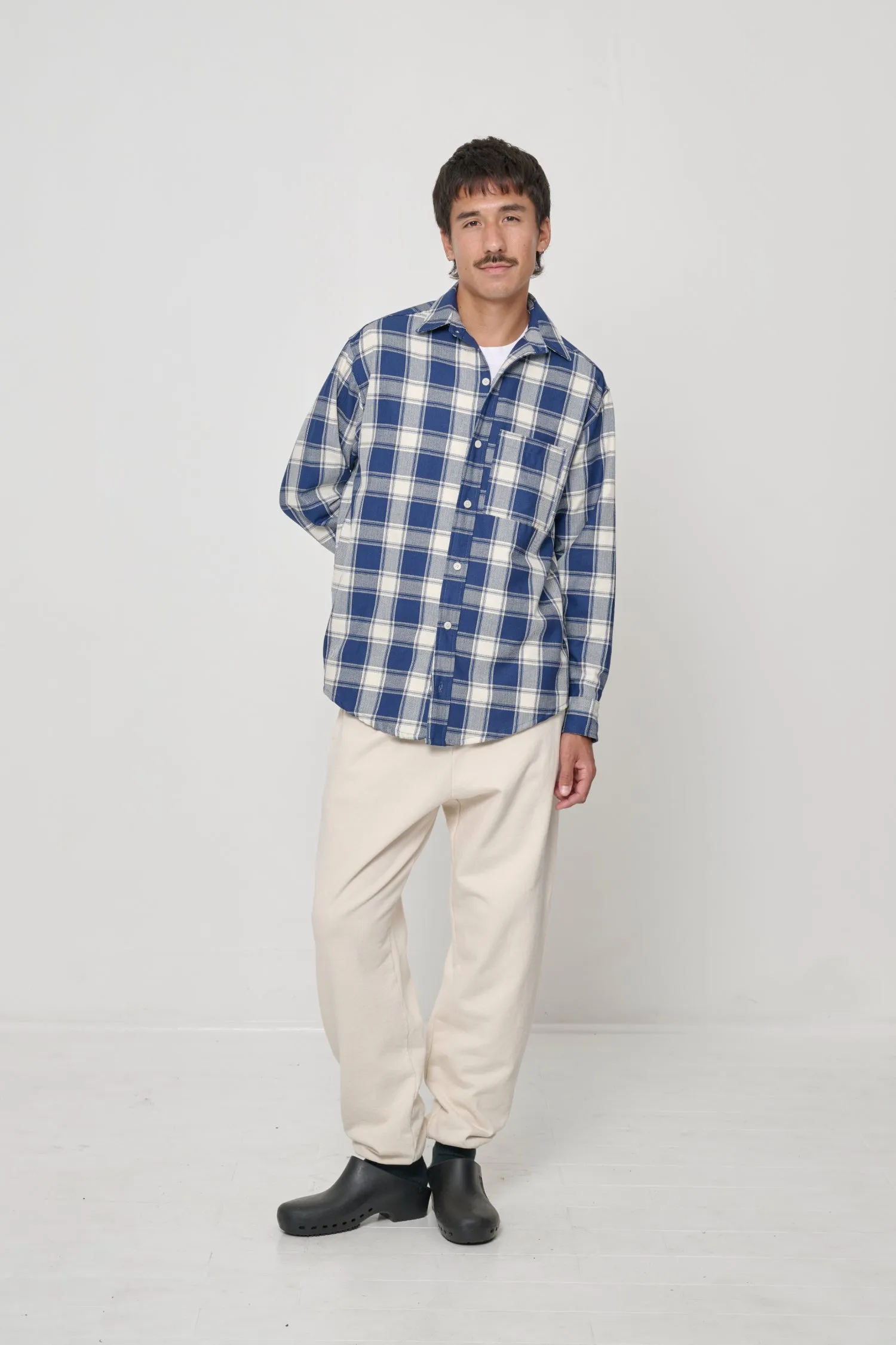 Plaid Button-Up Shirt sold by Everybody.World product image thumbnail 4