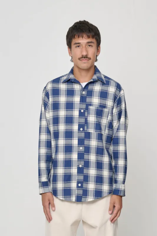 Plaid Button-Up Shirt sold by Everybody.World