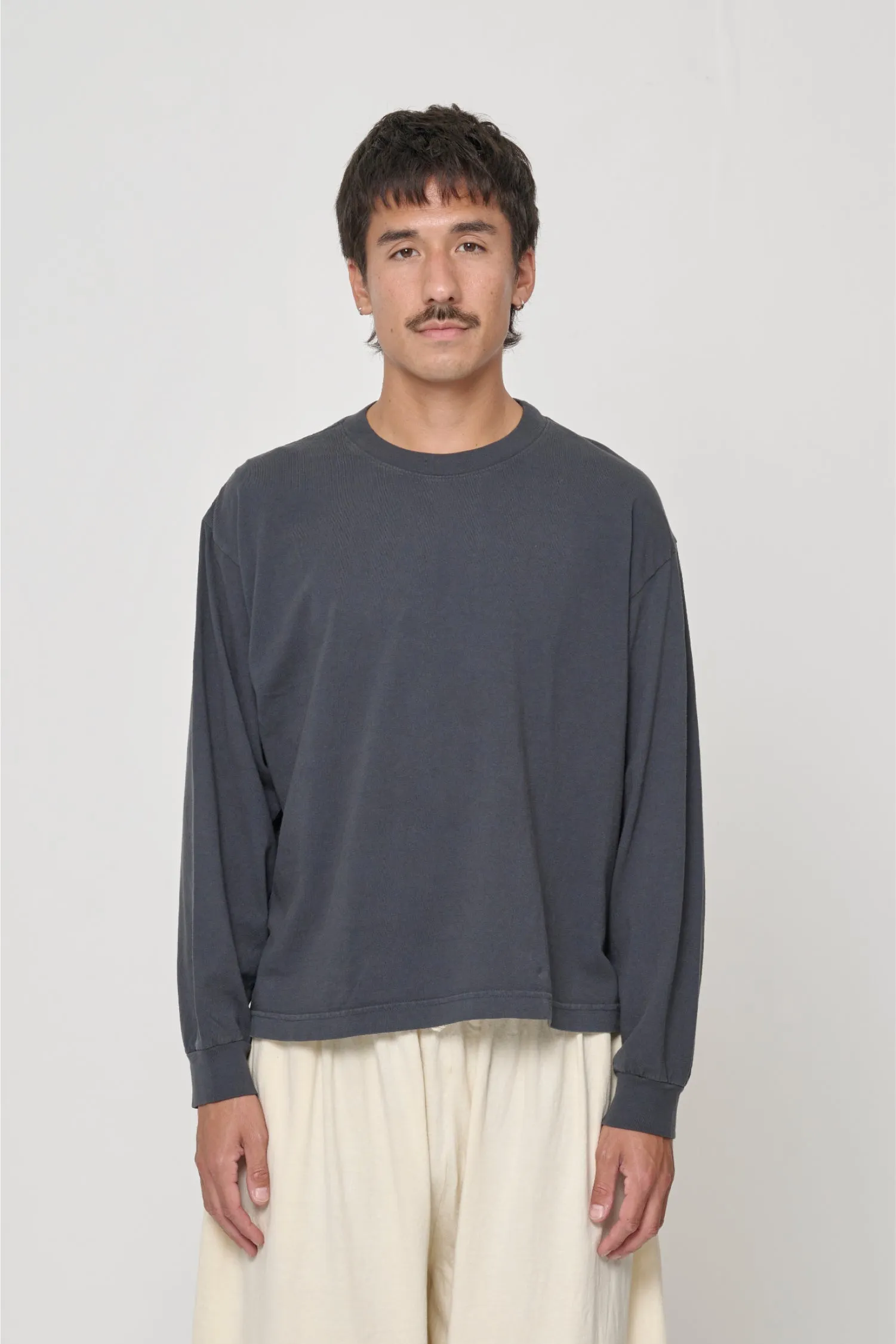 Long Sleeve Boxier Trash Tee sold by Everybody.World product image thumbnail 5