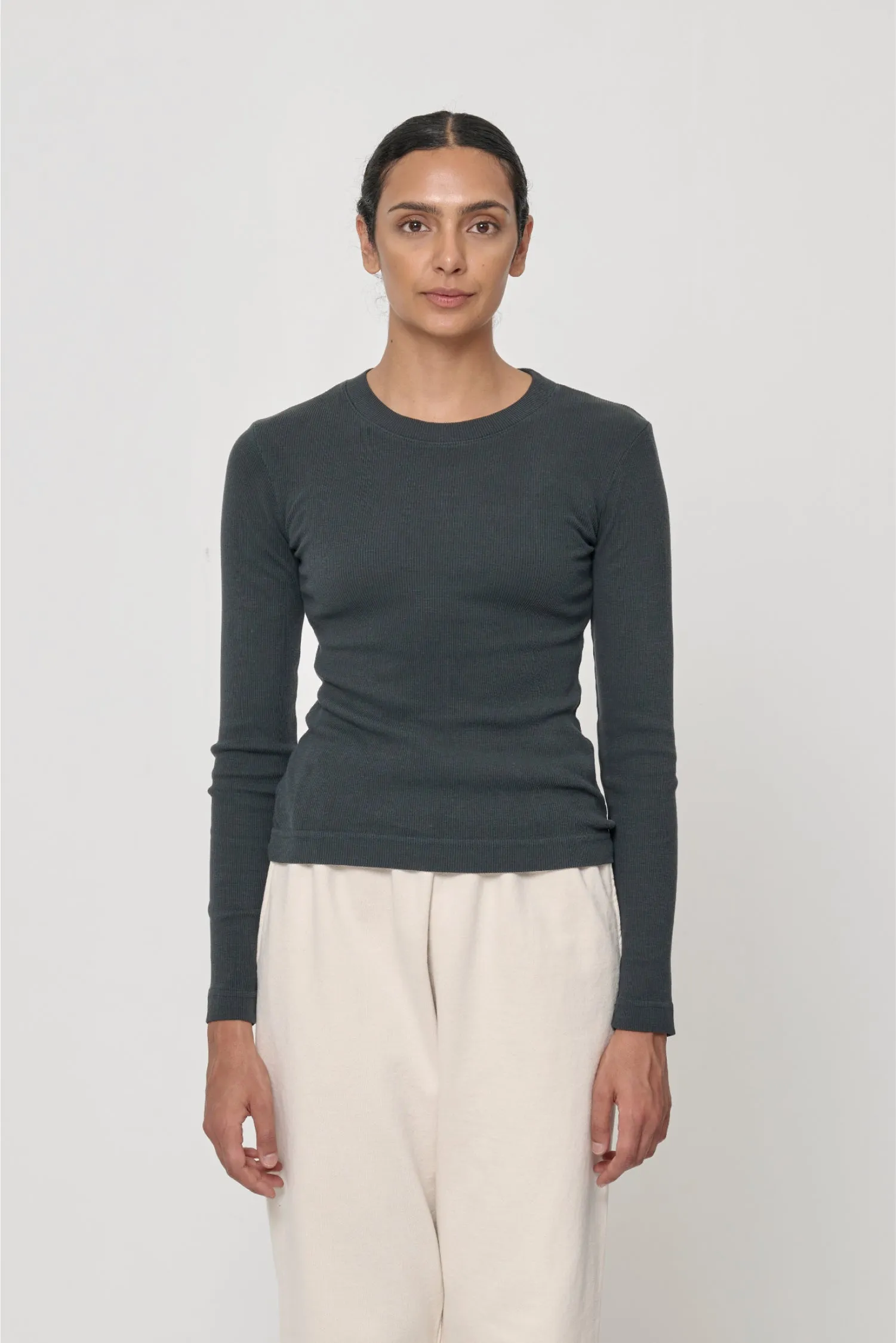 Rib Long Sleeve sold by Everybody.World product image thumbnail 3